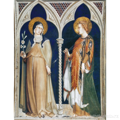 Святые Клара и Елизавета