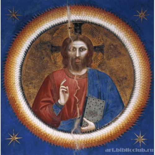 Благословляющий Христос. Живопись свода