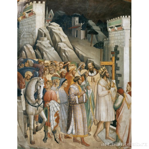 Гераклий шествует с крестом в Иерусалим