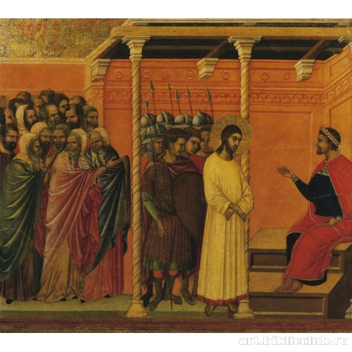 Христос перед Пилатом вновь