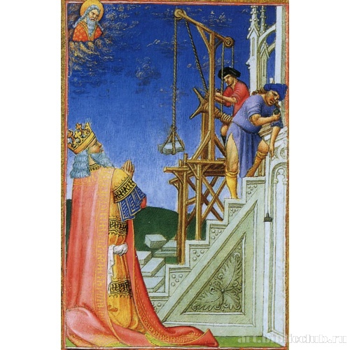 Давид созерцает возведение храма. Псалом 121 (122)