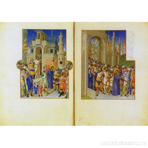 Начало терции. Иисус покидает преторию. Несение Креста