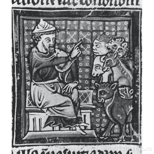 Адам дает имена животным