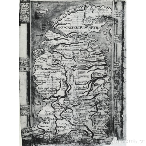 Карта Англии и Шотландии