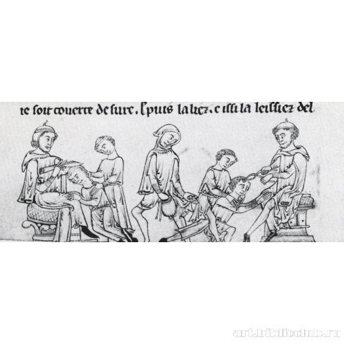 Операция на голове с использованием скальпеля и щипцов