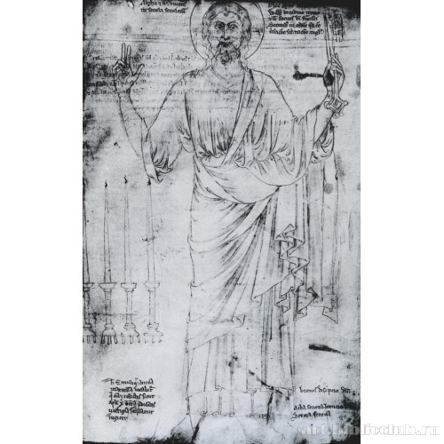 Иисус Христос среди подсвечников