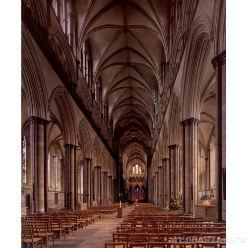 Интерьер, вид с востока