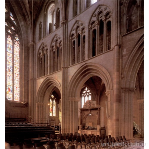 Центральный неф. Интерьер, вид на северо-запад