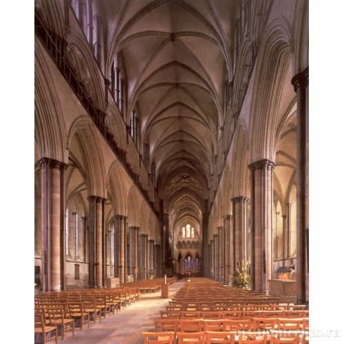 Интерьер, вид  на восток