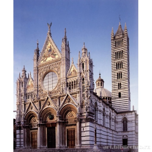 Сиенский собор. Фасад