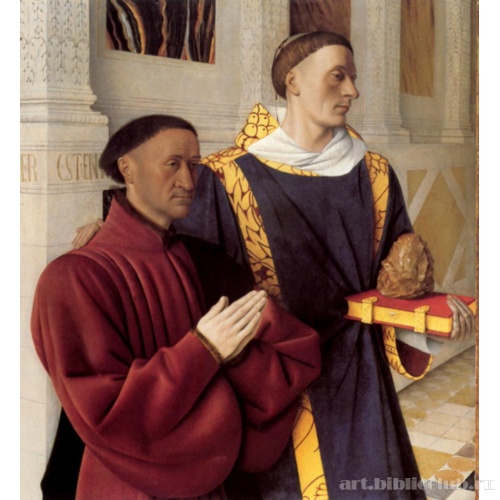 Этьен Шевалье со святым Стефаном