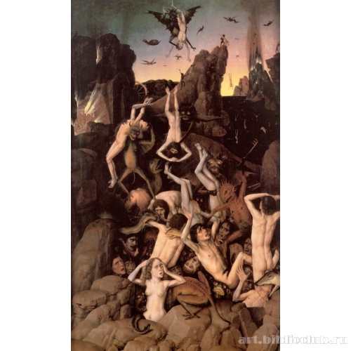 Страшный суд, правая створка триптиха