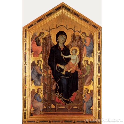 Богоматерь на престоле