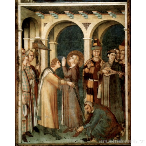 Посвящение в рыцари святого Мартина