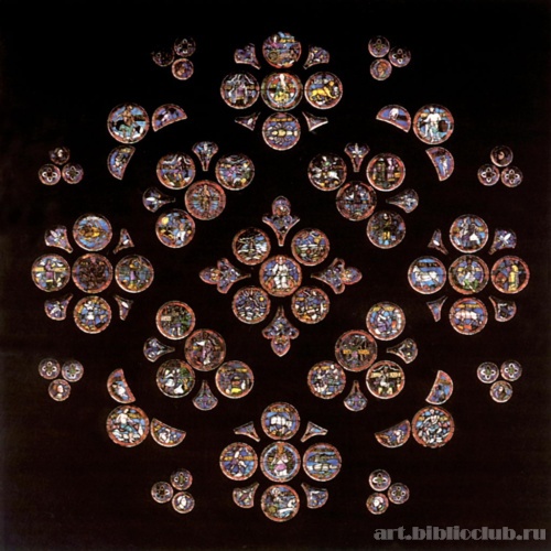 Окно-роза южного крыла трансепта