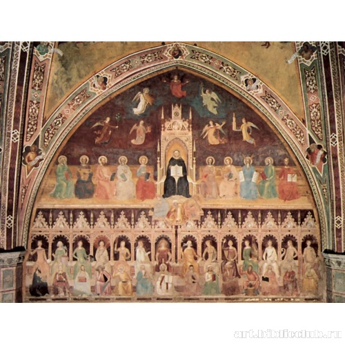 Апофеоз свтого Фомы Аквинского, Испанская капелла