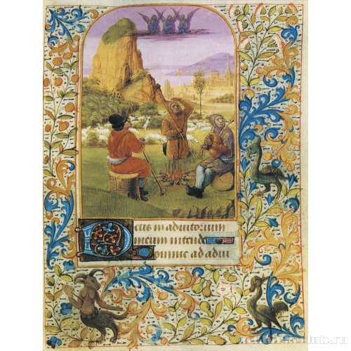 Рождество. Возвещение пастухам