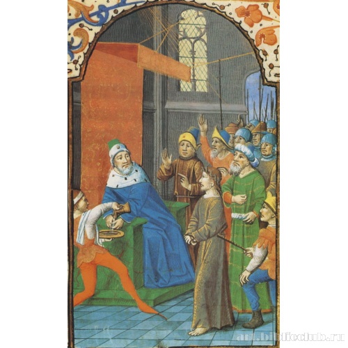 Иисус Христос на суде у Пилата. Фрагмент