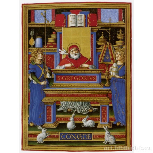 Святой дух снисходит на Св. Георгия Великого