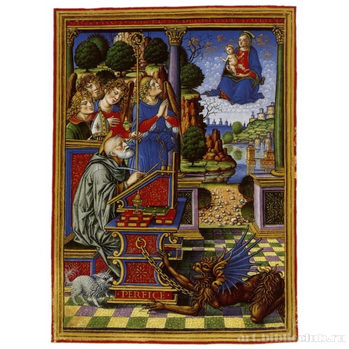 Явление Девы Марии с Младенцем святому Бернарду