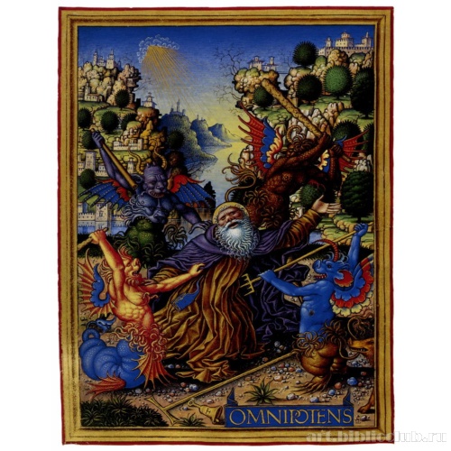 Св. Антоний Аббат сражающийся с демонами