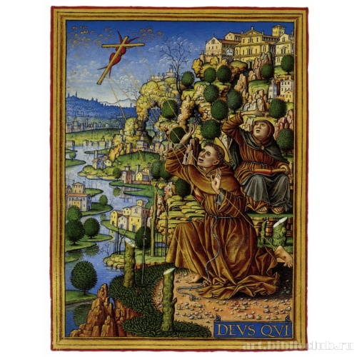 Св. Франциск получает стигматы