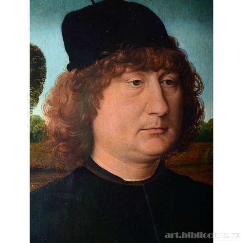 Мужской портрет. Фрагмент