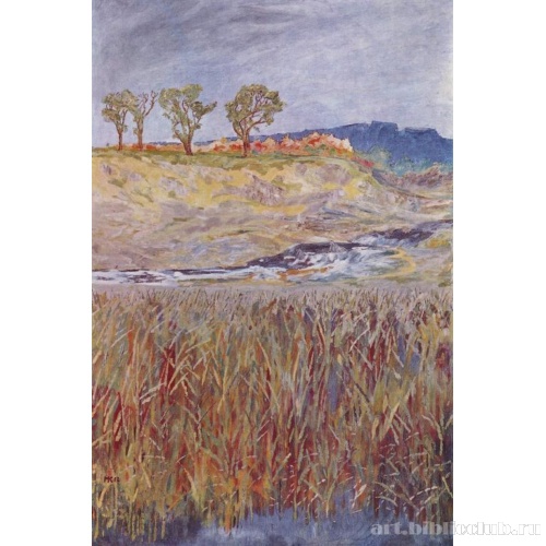 Пейзаж на реке Унструт