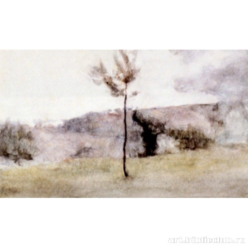 Акварель из тетради для набросков