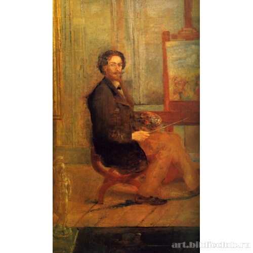 Энсор у мольберта