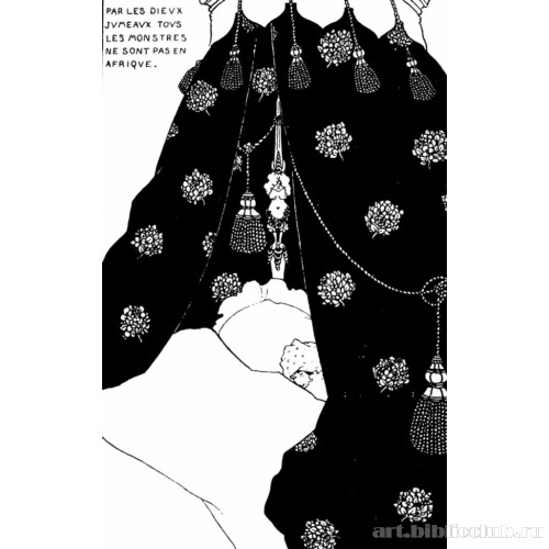 Автопортрет. Иллюстрация для альманаха «Жлтая книга»