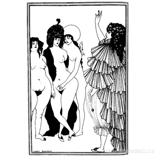 Лисистрата, произносящая речь перед афинянками. Иллюстрация к комедии Аристофана «Лисистрата»