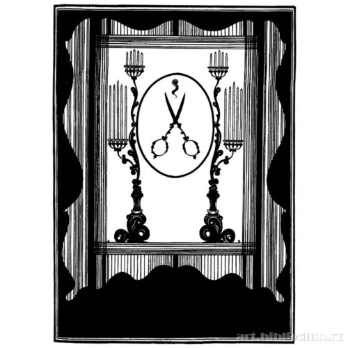 Обложка к поэме А. Поупа «Похищение локона»