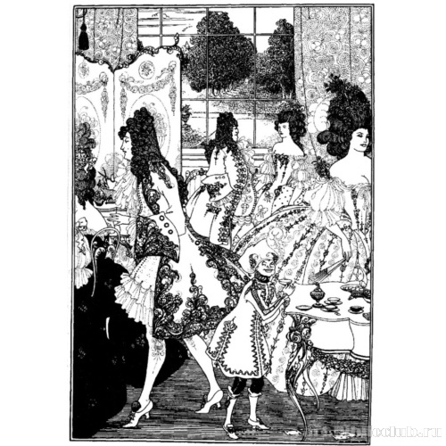 Похищение. Иллюстрация к поэме А. Поупа «Похищение локона»