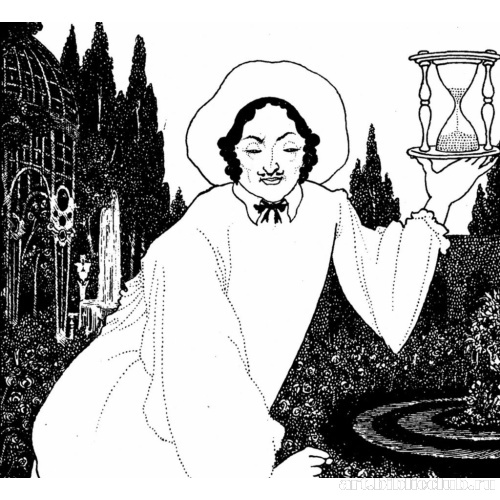 Заставка для книги Э. Даусона «Пьеро минуты»