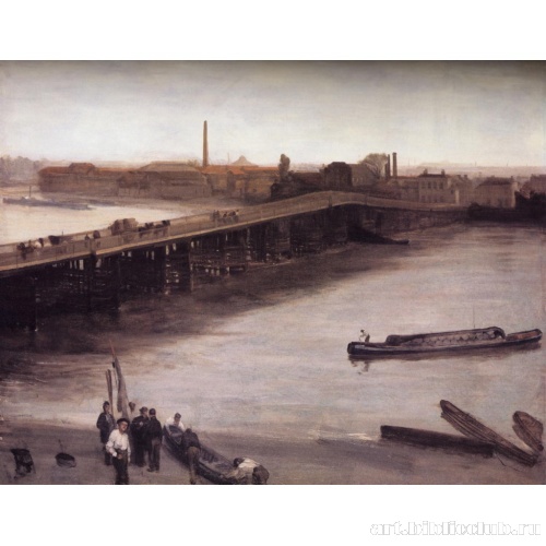 Коричневое и серебряное: старый мост Баттерси