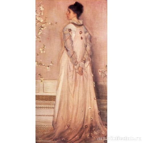 Симфония в бежевом и розовом: Портрет миссис Фрэнсис Лейлэнд