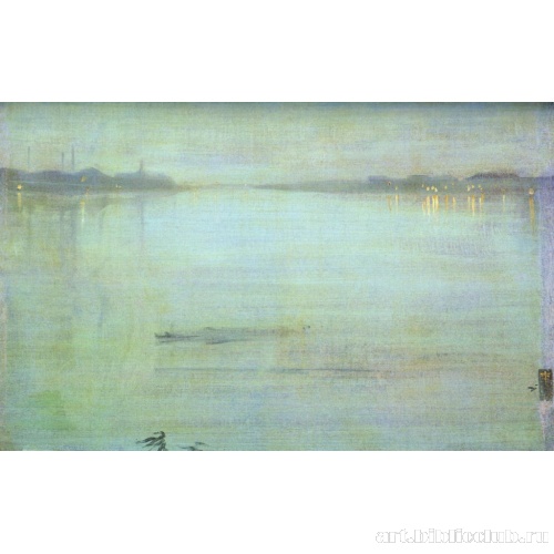 Ноктюрн: голубое и золотое - огни Кремрона