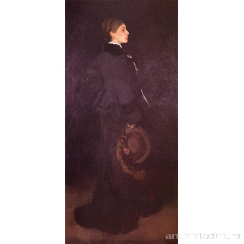 Постановка в коричневом и черном: Портрет мисс Розы Кордер