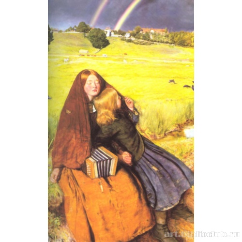 Слепая девочка