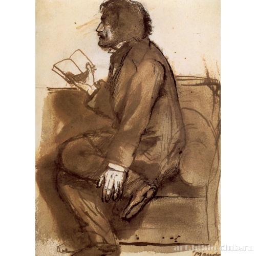 Теннисон читает 