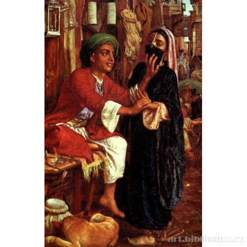 Любезности продавца ламп: Уличная сцена в Каире