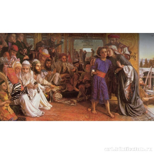 Спаситель проповедует в храме