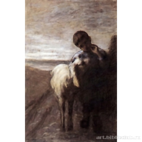 Пастушок с ягненком