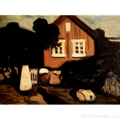 Дом при лунном свете