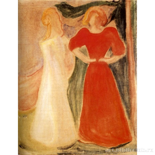 Две девушки (из цикла «Фриз Рейнхардта»)