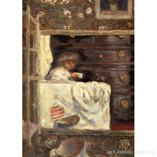 Зеркало над умывальником. Деталь