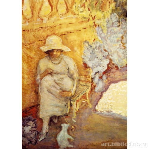 У Средиземного моря. Триптих. Левая часть. Фрагмент