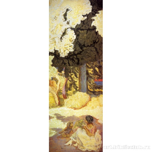 У Средиземного моря. Триптих. Правая часть