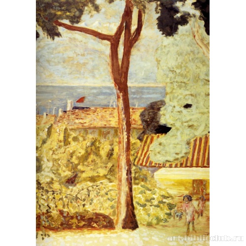 У Средиземного моря. Триптих. Центральная часть. Фрагмент